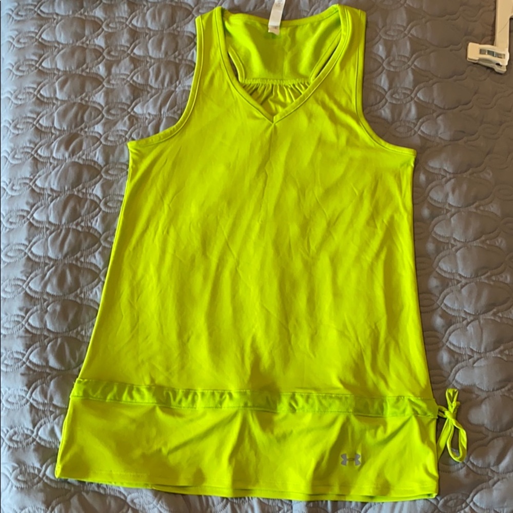 Women’s Under Armour Lime Green Tank Top